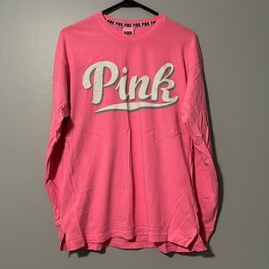 VS Pink Long Sleeve Top